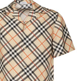 Camicia Check in seta 8091202 B9368 BURBERRY 