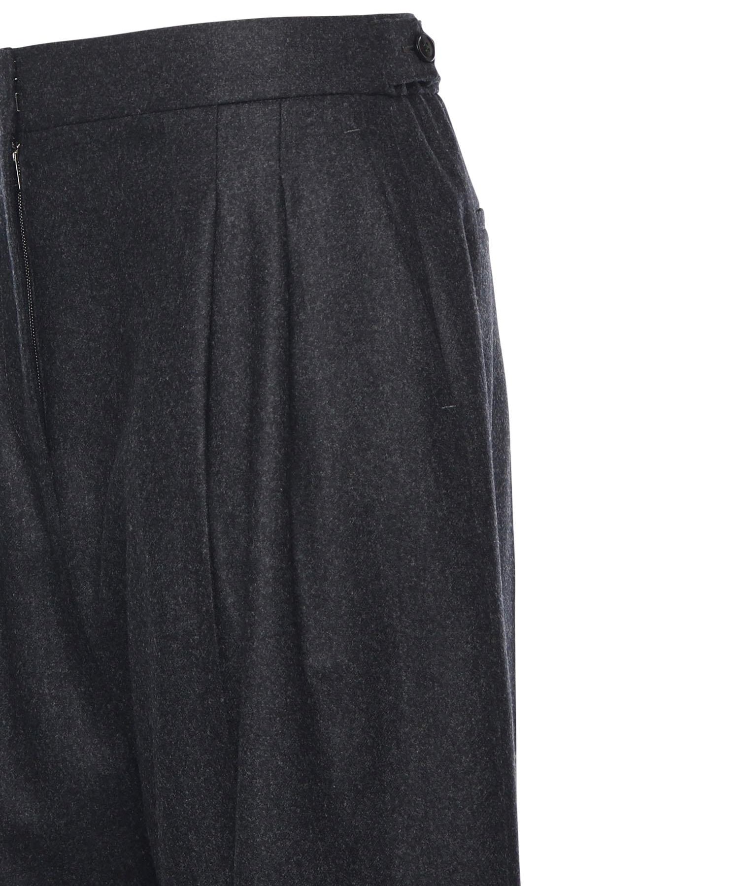 Pantaloni sartoriali in flanella di lana merino AA9P1254W011B 840 ALAIA 