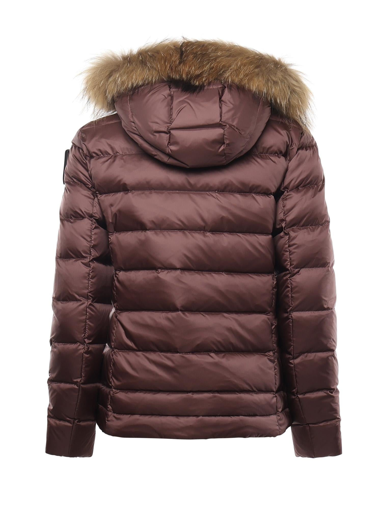 Piumino a righe Arcadia 25WBLDC03099 A0604750ALT BLAUER 