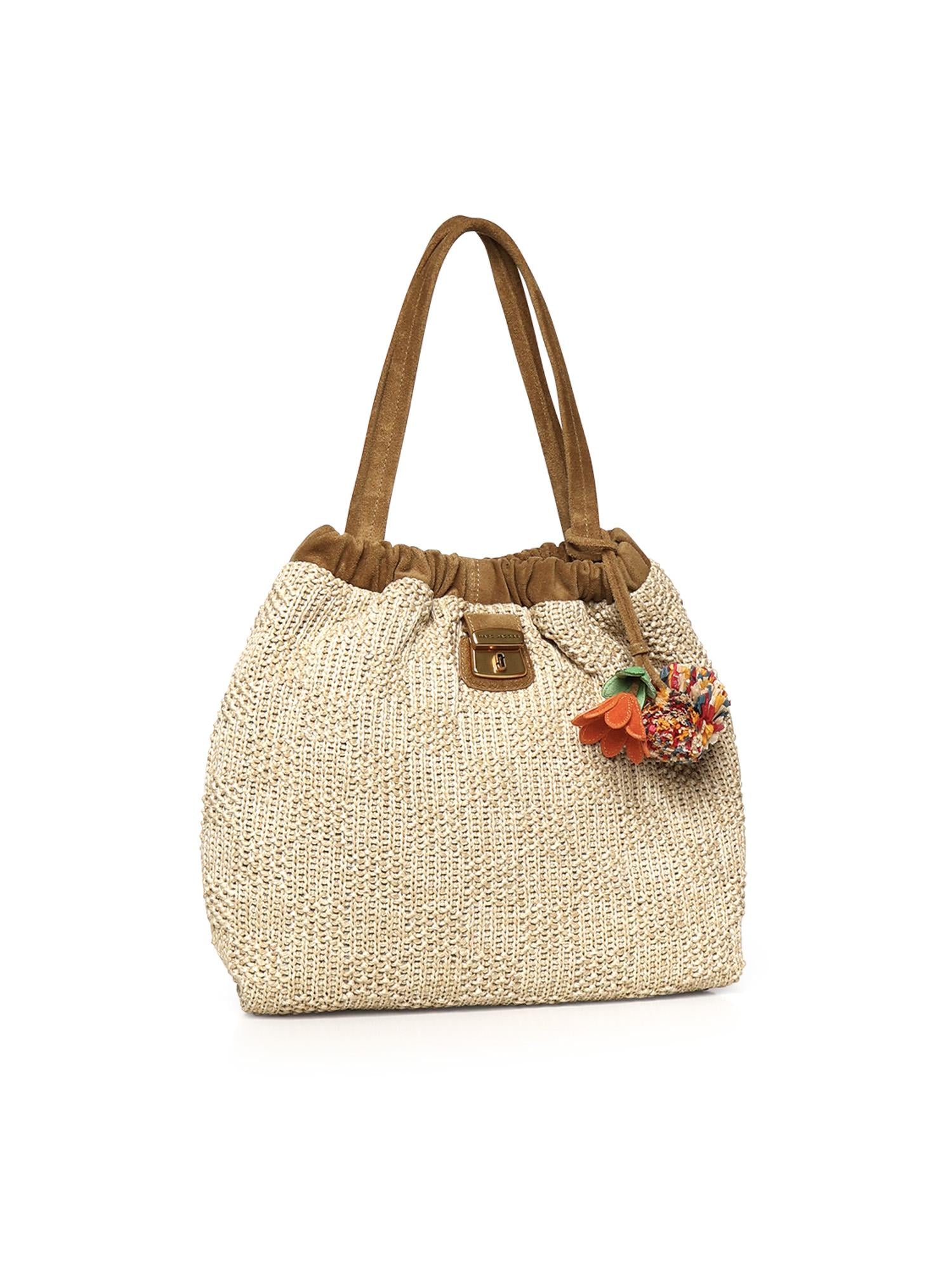 Borsa tote Cristina in rafia 2S6HTT025H02 255 MARC JACOBS 