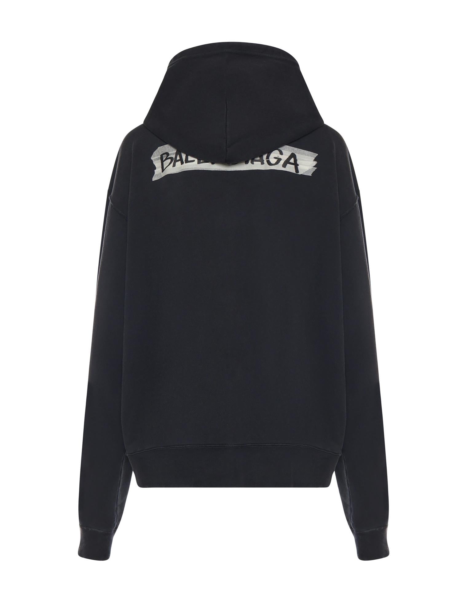 Felpa Masking Tape in cotone 850338 TTVL71041 BALENCIAGA 