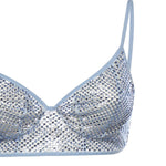 Top in rete con strass 80AAM629 J0299225 GENNY 