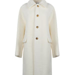 Cappotto bouclé in lana e mohair 709034 V25G09000 BOTTEGA VENETA 