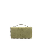 Portafoglio con catena Vlogo Signature in velluto con logo gioiello<BR/> 7W2P0AU1 CPXBCX VALENTINO GARAVANI 
