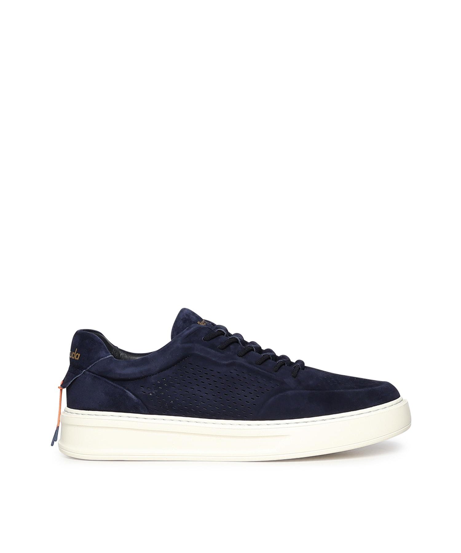 Sneaker Phoenix in camoscio BU3612 NAVY BARRACUDA 