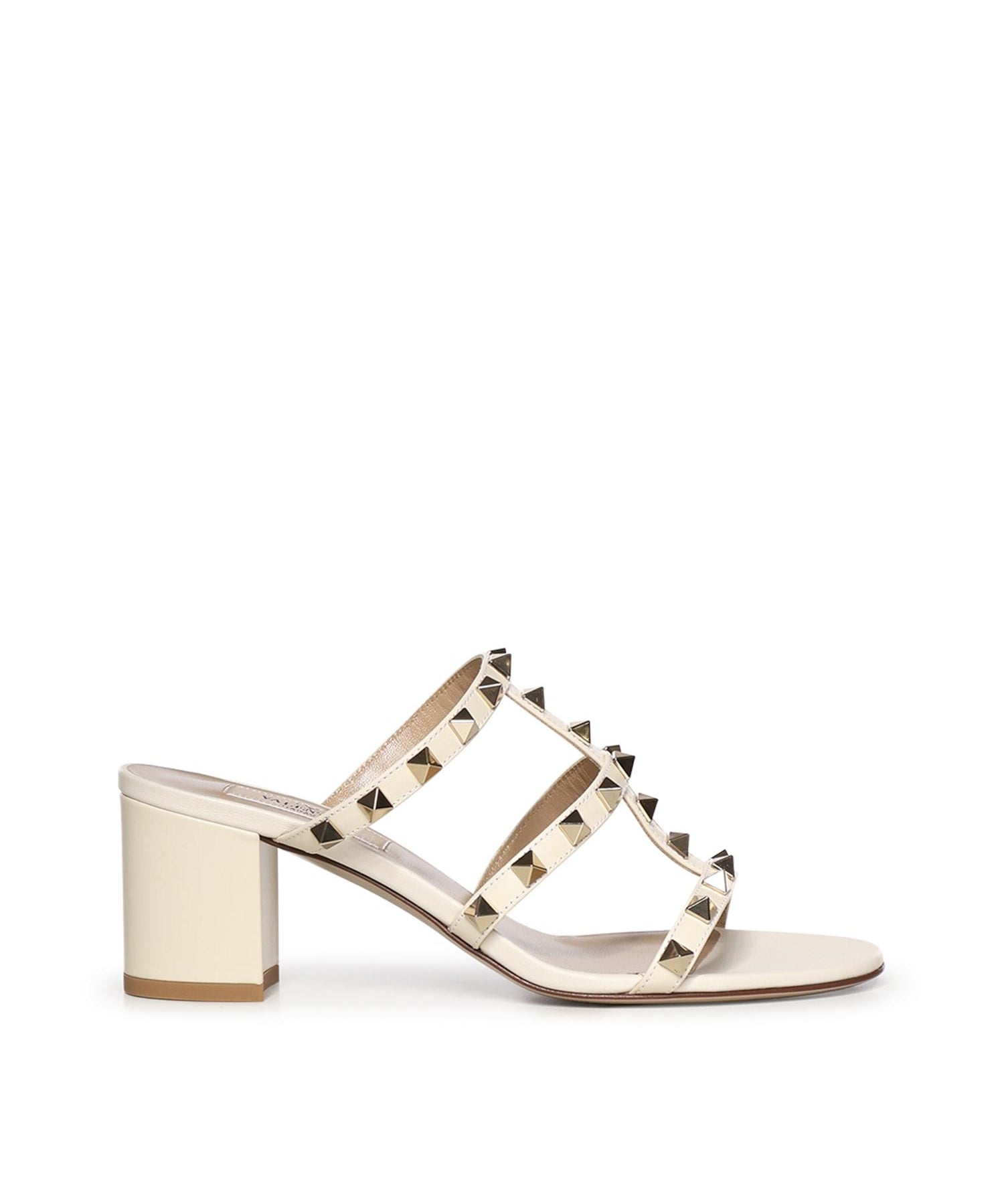 Sandalo slider Rockstud in pelle 7W2S0C47 VODI16 VALENTINO GARAVANI 
