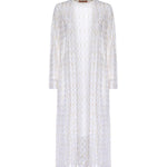 Cardigan lungo in viscosa lamé DS26SM0T BR015XS01LI MISSONI 