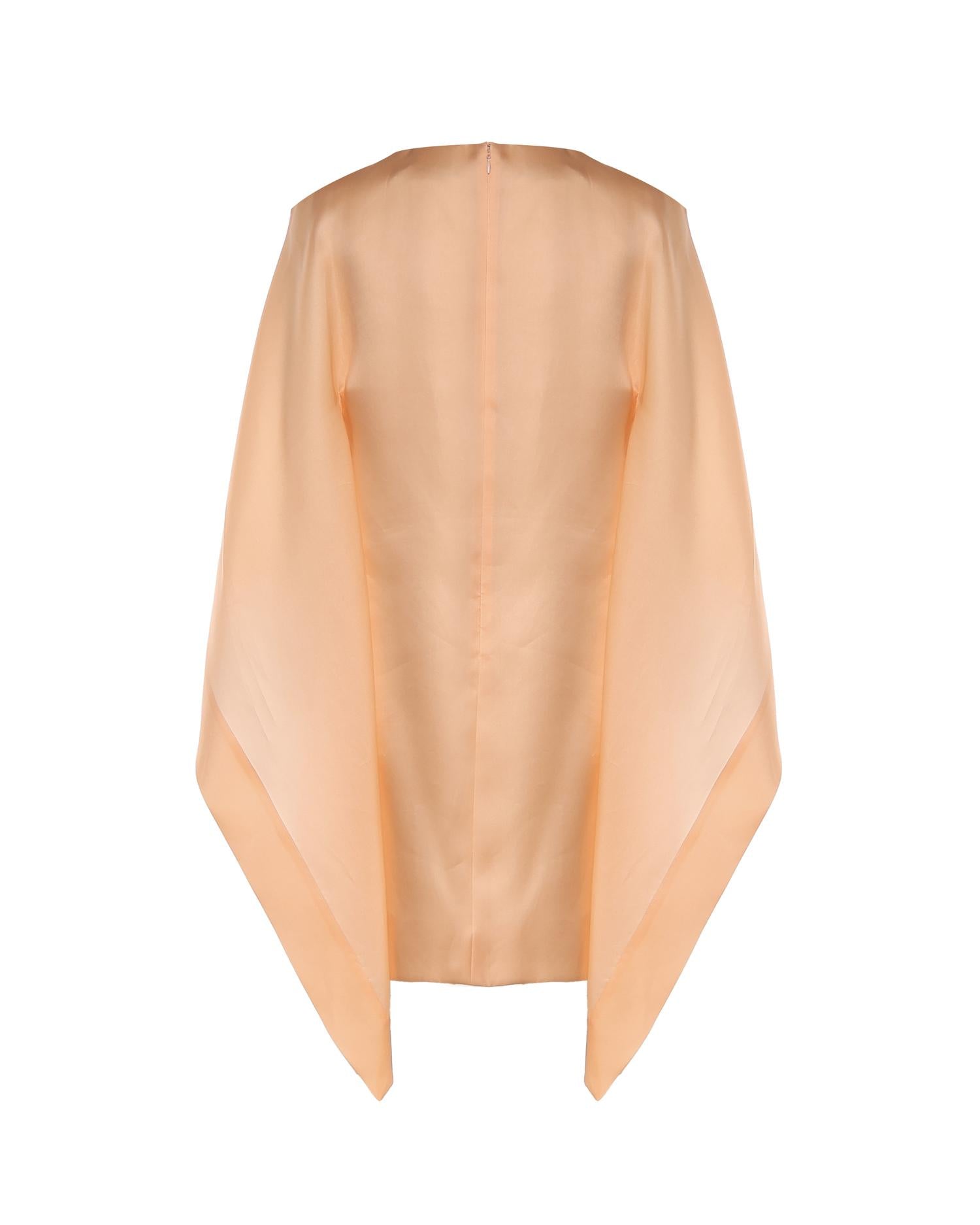 Abito corto in seta A0435119 0070 ALBERTA FERRETTI 