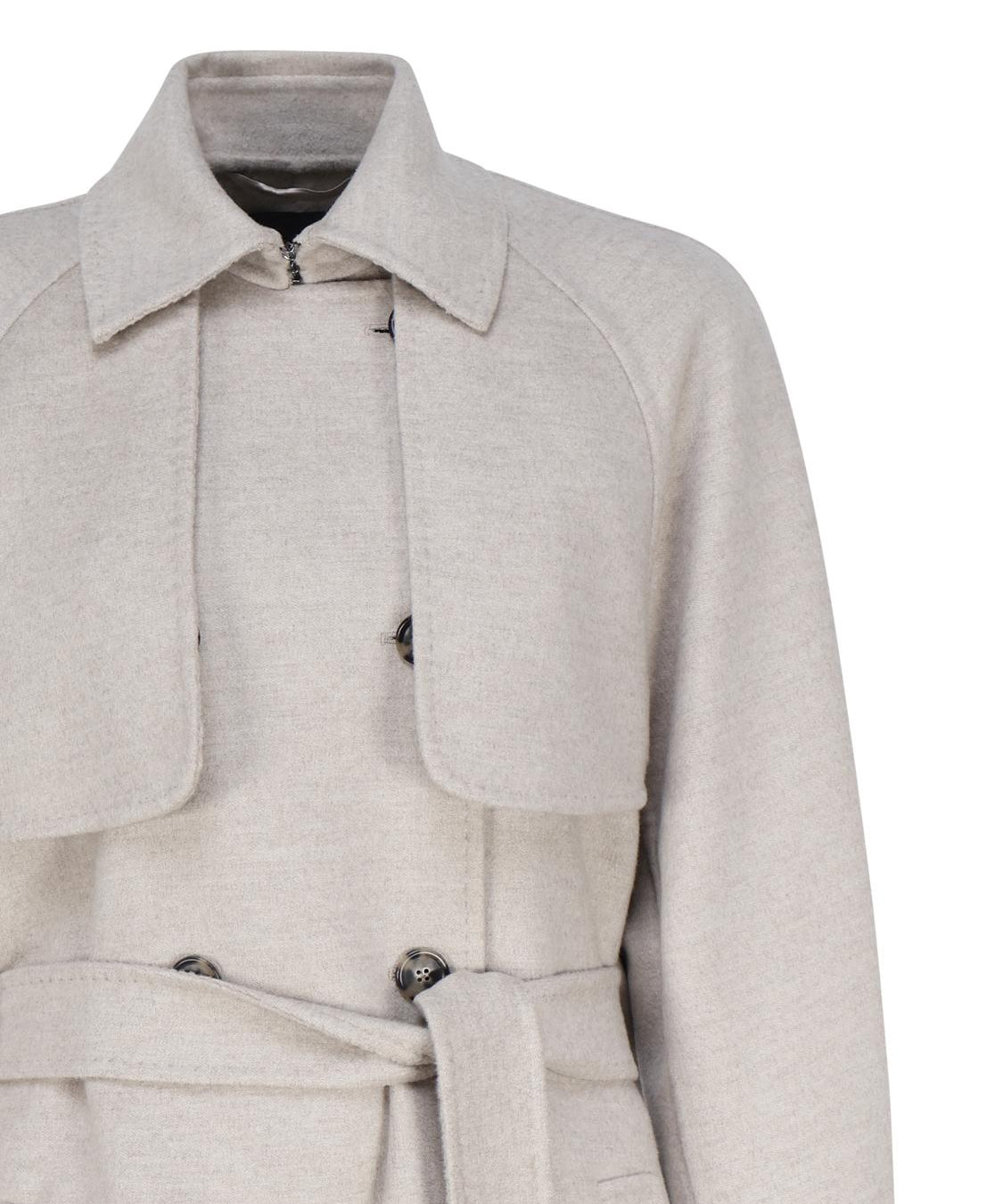 Trench oversize in cashmere<BR/> 2310160335600 FALCONE012 MAX MARA 