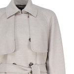 Trench oversize in cashmere<BR/> 2310160335600 FALCONE012 MAX MARA 