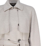 Trench oversize in cashmere<BR/> 2310160335600 FALCONE012 MAX MARA 