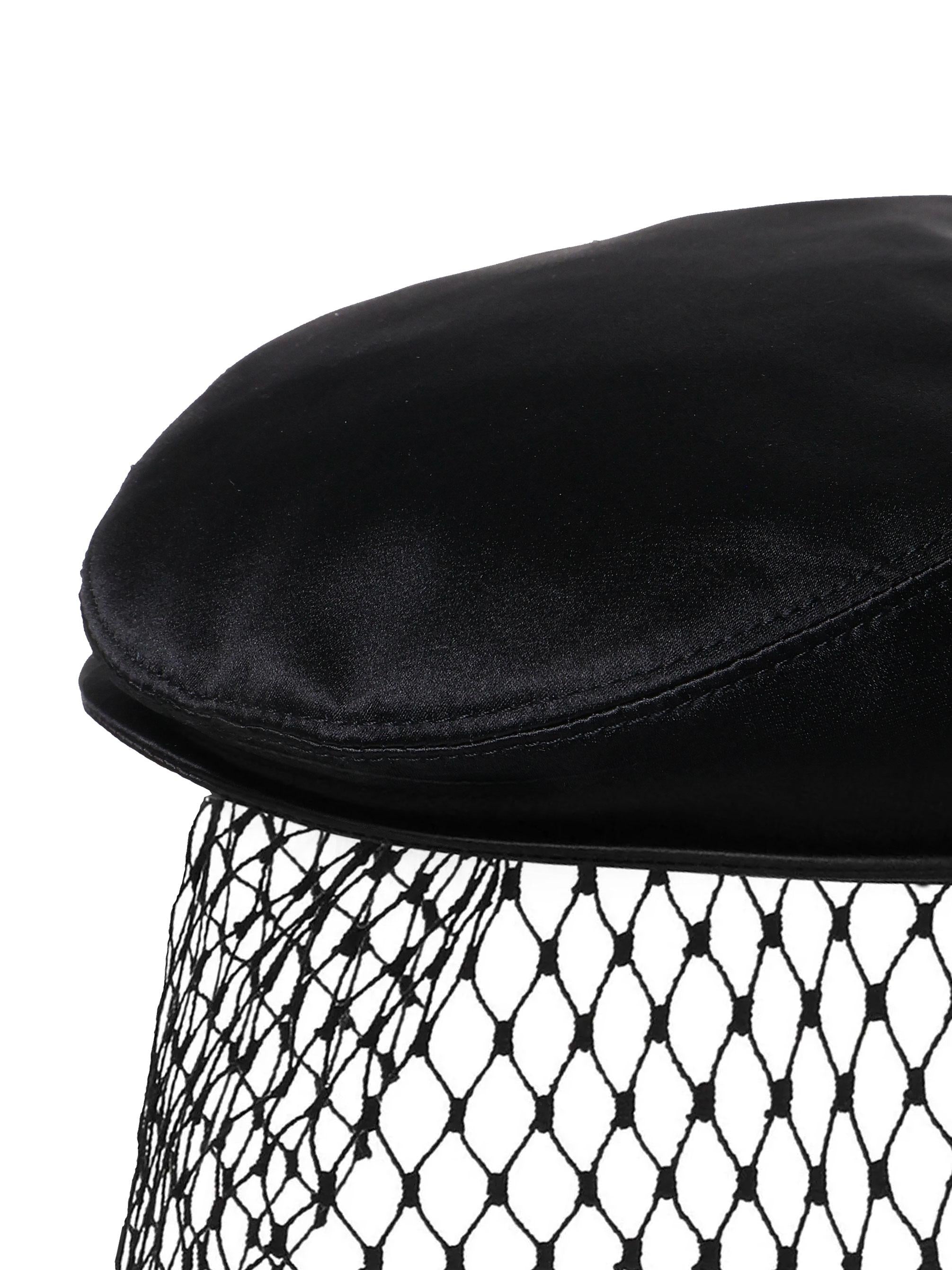 Coppola con veletta a rete FH664A GDCRRN0000 DOLCE & GABBANA 