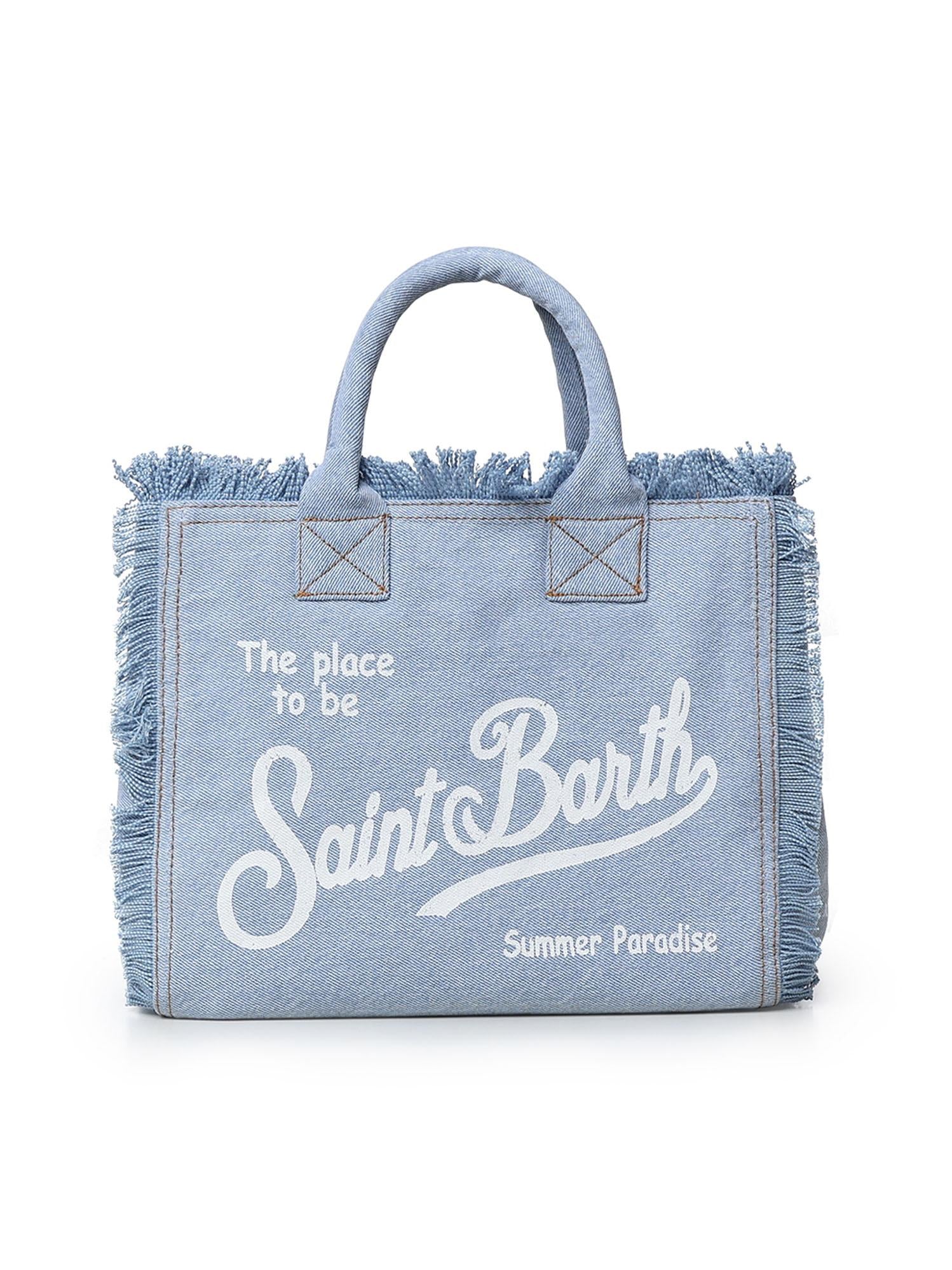 Borsa Colette in denim COL0001 00426L MC2 SAINT BARTH 