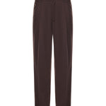 Pantalone regular in misto lana B6F0051 69M AMARANTO 