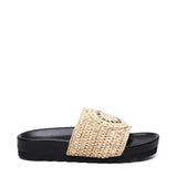 Slippers Elyse in gomma e rafia 810387 AFACL08536 STELLA McCARTNEY 
