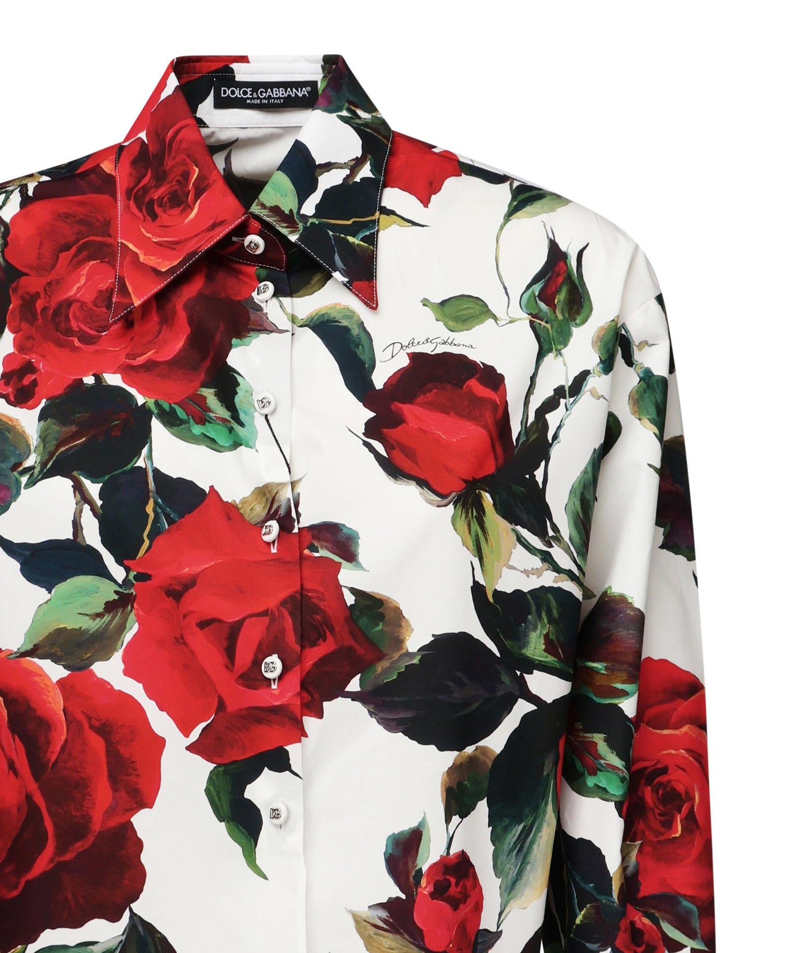 Camicia cropped con stampaShirt F5S65T HS5S2HA5KQ DOLCE & GABBANA 