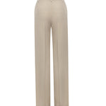 Pantalone in viscosa e lana TP9958 ECRU OTTOD'AME 