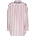 Camicia in cotone a righe con ricamo BRIG001 00897L MC2 SAINT BARTH 