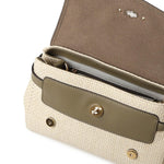 Mini bag Alexa in rafia e pelle RL8813 000Z050 MULBERRY 