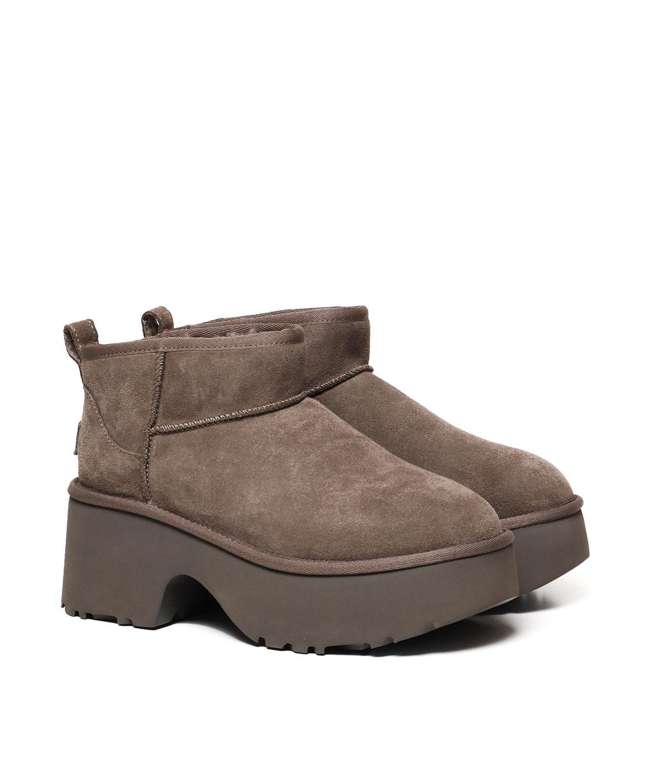 Ultra mini new heights boots in suede 1158311 HCK UGG 