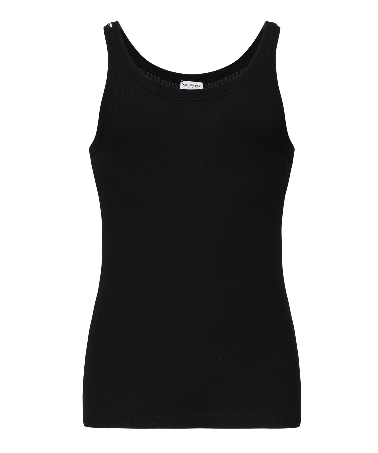 Canotta in cotone a costine M8C19J ONN96N0000 DOLCE & GABBANA 