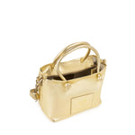 Mini bag in pelle con logo 73BP9VT02 LOLLI POPPOP GOLD V° 73 