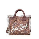 Borsa Colette in canvas di cotone con stampa COL0001 00900L MC2 SAINT BARTH 