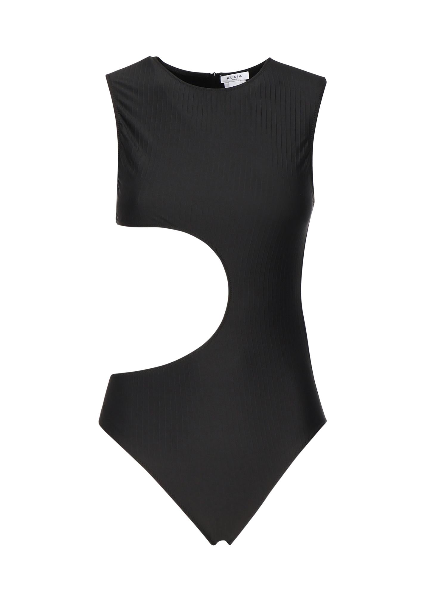 Costume da bagno cut-out AA9W0075J084B 995 ALAIA 