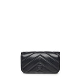 Borsa Love Box Horizontal in pelle chevron 105083 A2W2Z99Q PINKO 