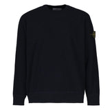 Maglione girocollo dal taglio ampio con dettagli a coste K1S155100036 S00B5V0020 STONE ISLAND 