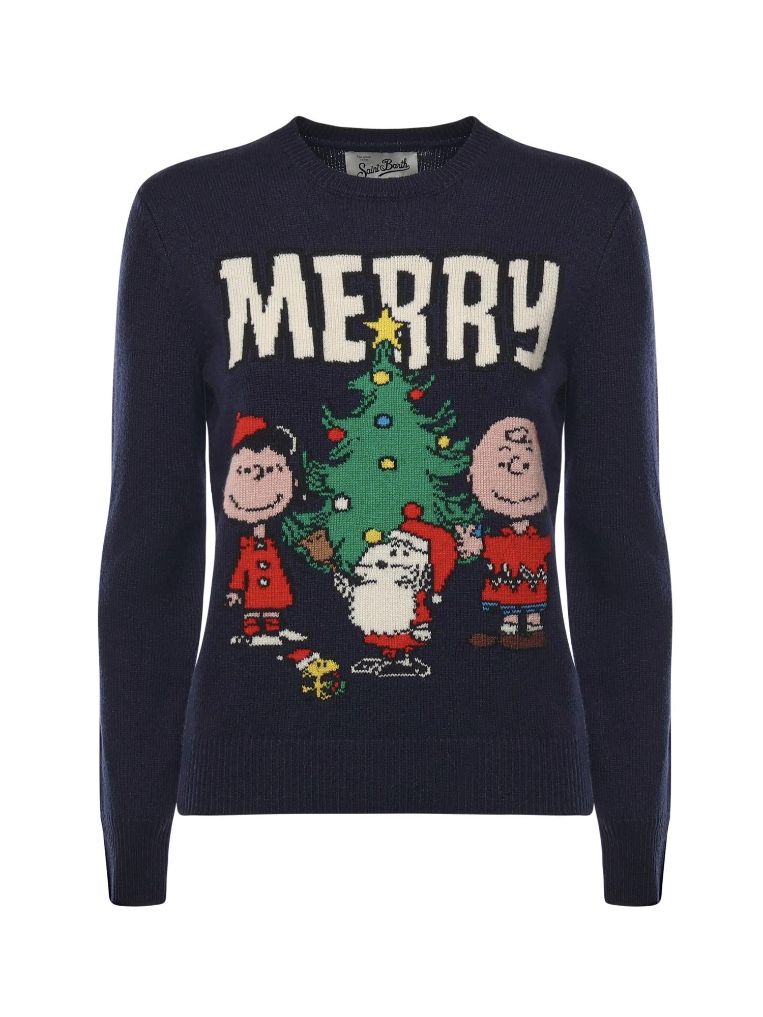 Maglione in misto cashmere QUE0010 02513I MC2 SAINT BARTH 