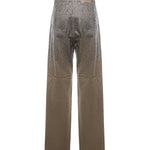 Pantaloni con Swarovski effetto degradè GWP00844 P00207515184 GOLDEN GOOSE 