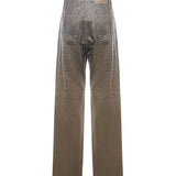 Pantaloni con Swarovski effetto degradè GWP00844 P00207515184 GOLDEN GOOSE 