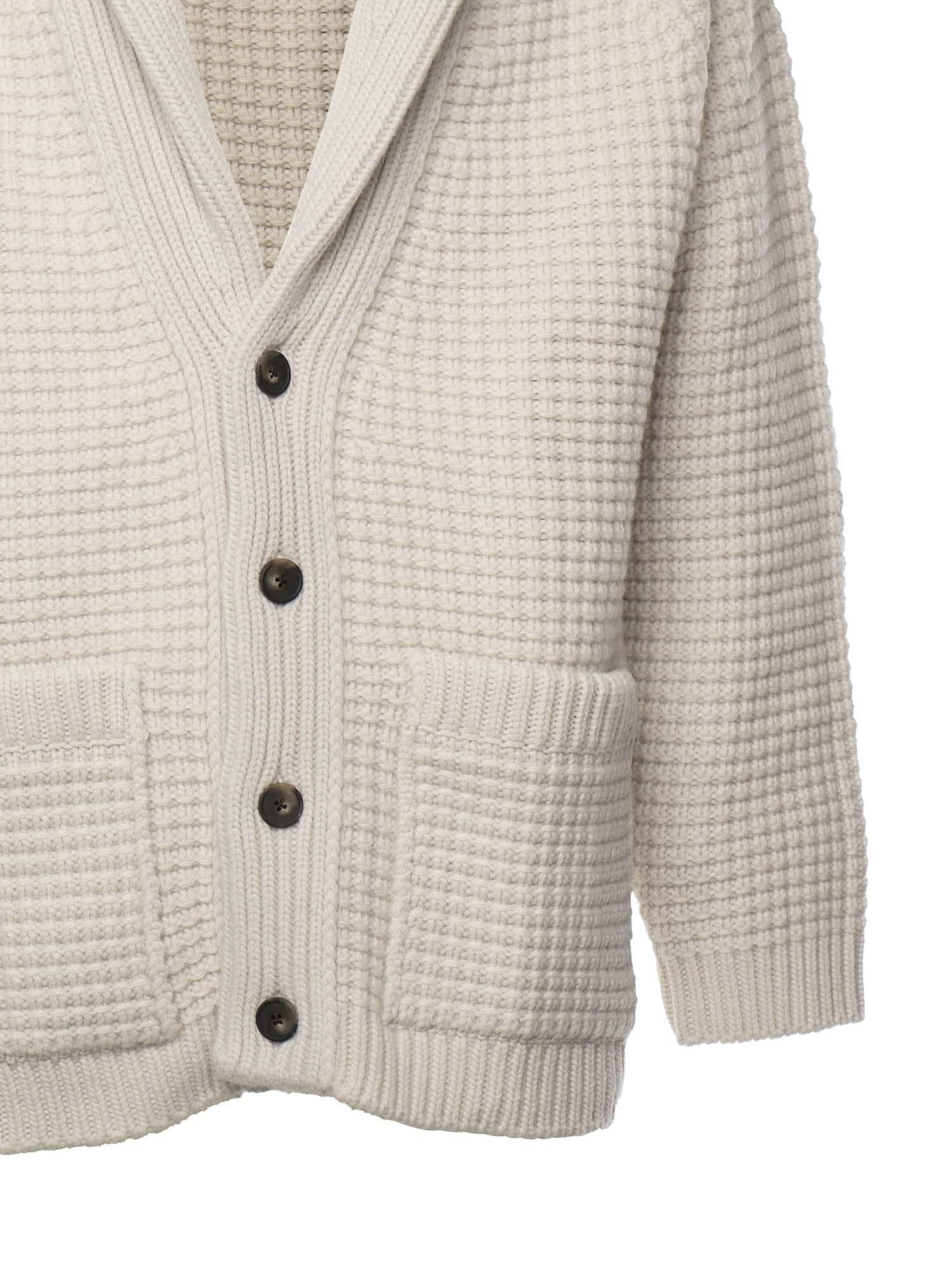 Cardigan in lana e cashmere<BR/> L71MAGL09MAG0L064 02 ELEVENTY 