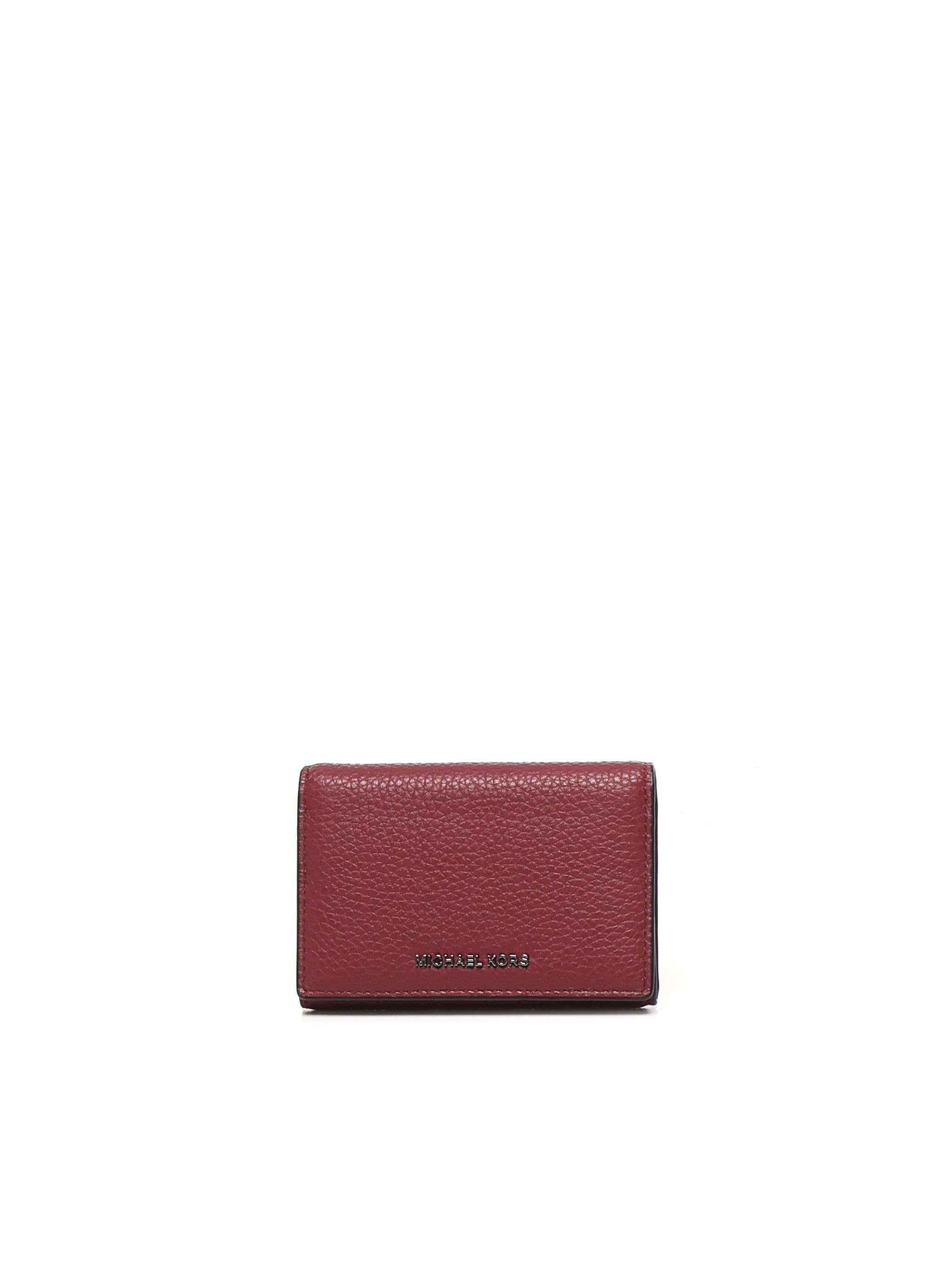 Porta carte Hudson con logo 39S5LHDD6L 691 MICHAEL MICHAEL KORS 
