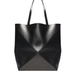 Borsa Puzzle Fold Tote XL in pelle di vitello B933Q18X01 1100 LOEWE 