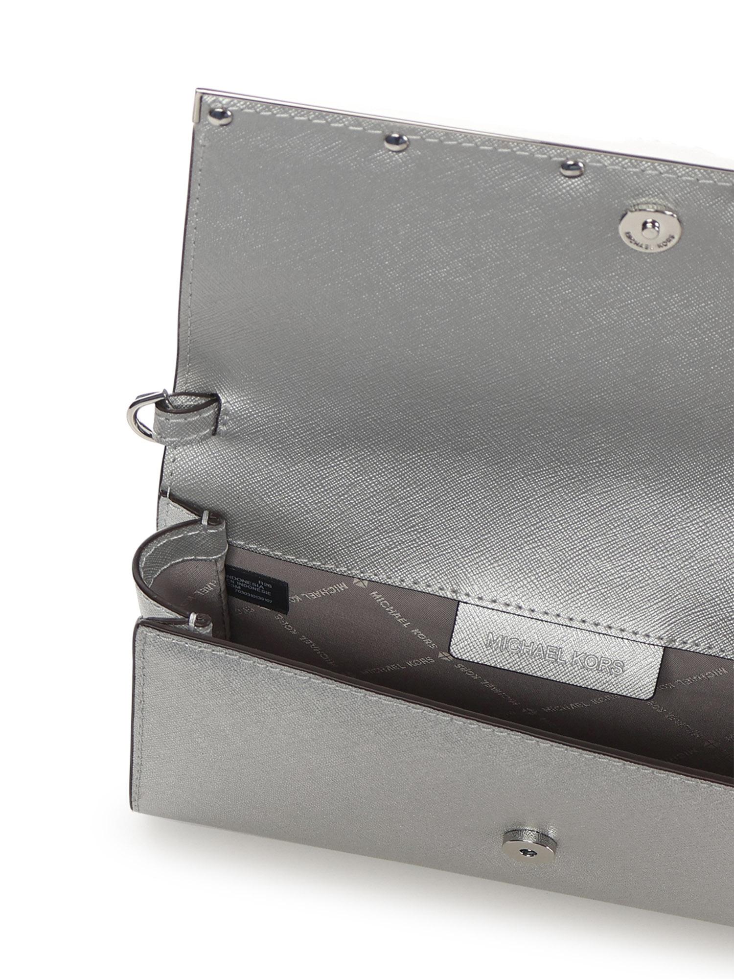 Pochette Mona in pelle metallizzata 30H3S8OC3M 040 MICHAEL MICHAEL KORS 