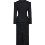 Abito midi con blazer RS26041M B SELF-PORTRAIT 