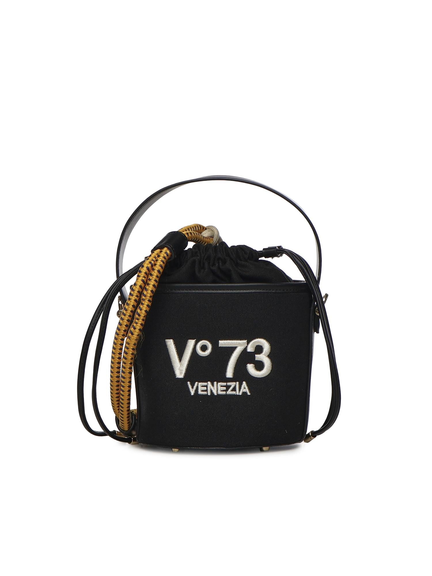 Secchiello con logo 73BS9MU03 RESPONSIBLE 73NERO V° 73 