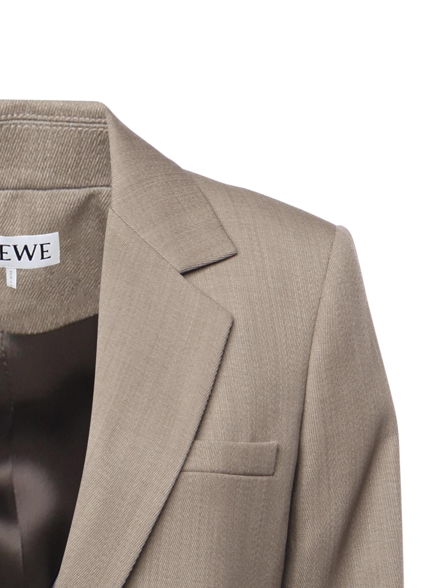 Giacca sartoriale in lana S540Y03XBM 8586 LOEWE 