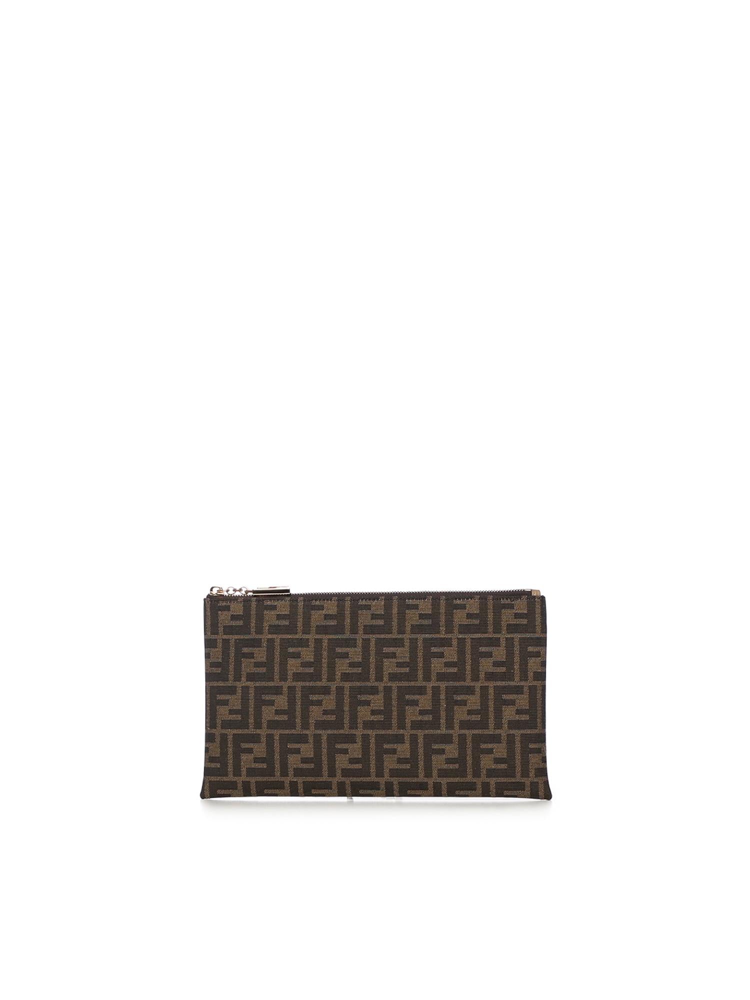 Pouch Piatta Medium Baguette FF jacquard 8N0149 AD23F1GE3 FENDI 