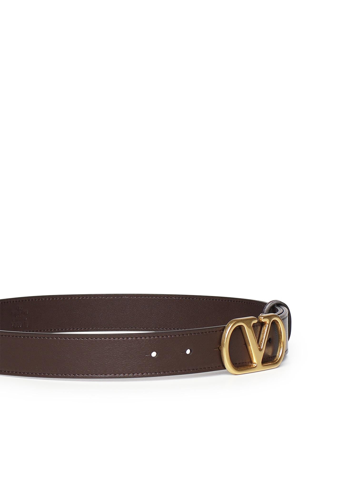 Cintura VLogo Signature in pelle 8W2T0SM3 IYRREL VALENTINO GARAVANI 
