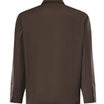 Overshirt James in misto lana MCJAM3687S26 194 MICHAEL COAL 