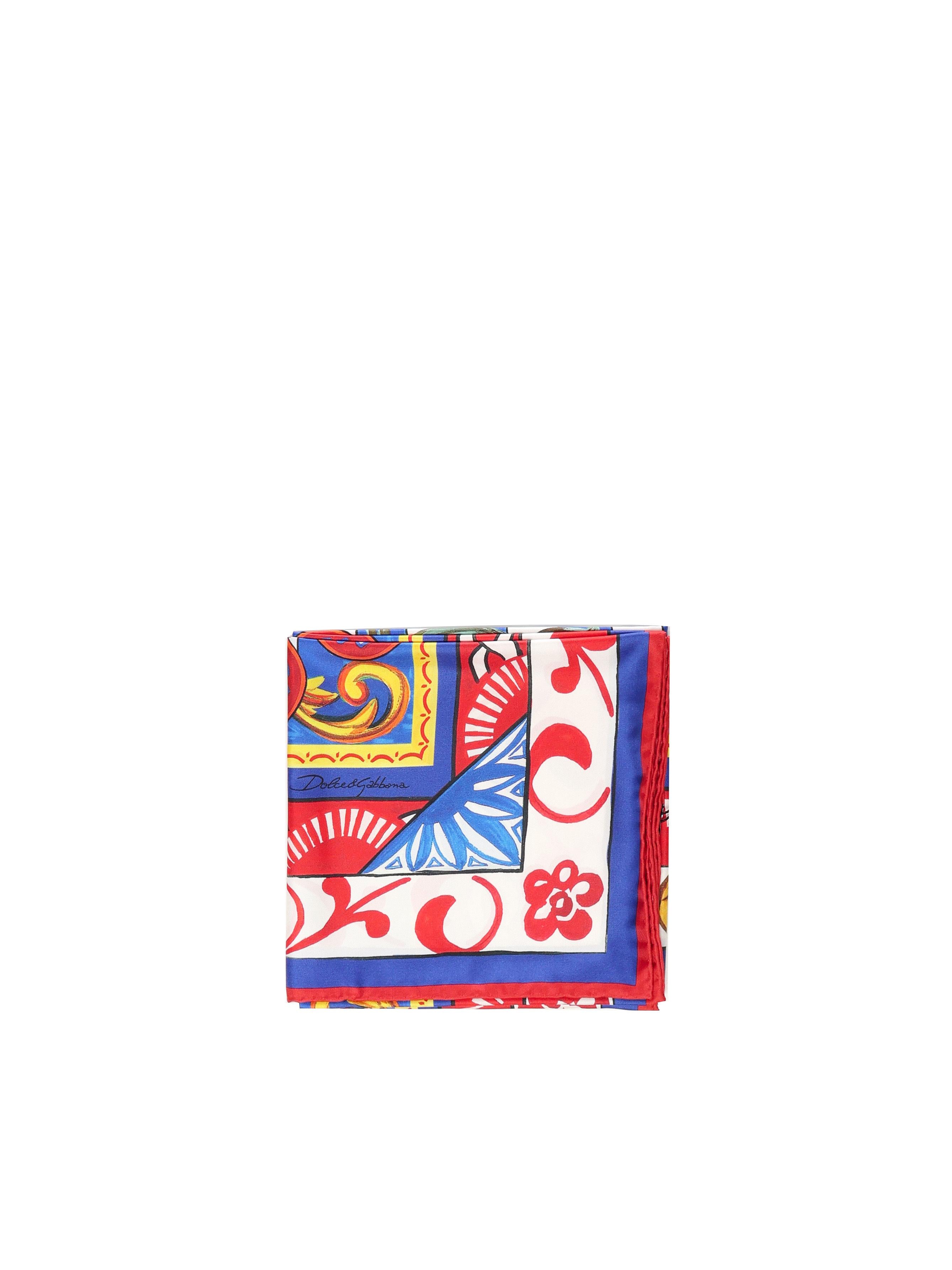 Foulard in twill di seta FN086R FI1T1HH01E DOLCE & GABBANA 