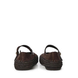 Mary Jane Rio in pelle scamosciata e rafia LBV3466X02 3110 LOEWE 