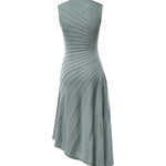 Abito midi modellante in lana AA9R2569K162C 680 ALAIA 