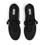 Ballerine in rete con strass AA3A029A023 999 ALAIA 