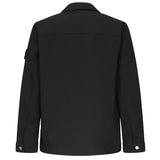Shacket con zip e logo K2S15Q100003 S0B22V0029 STONE ISLAND 