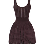 Abito in maglia Crinoline AA9R2246K198C 332 ALAIA 