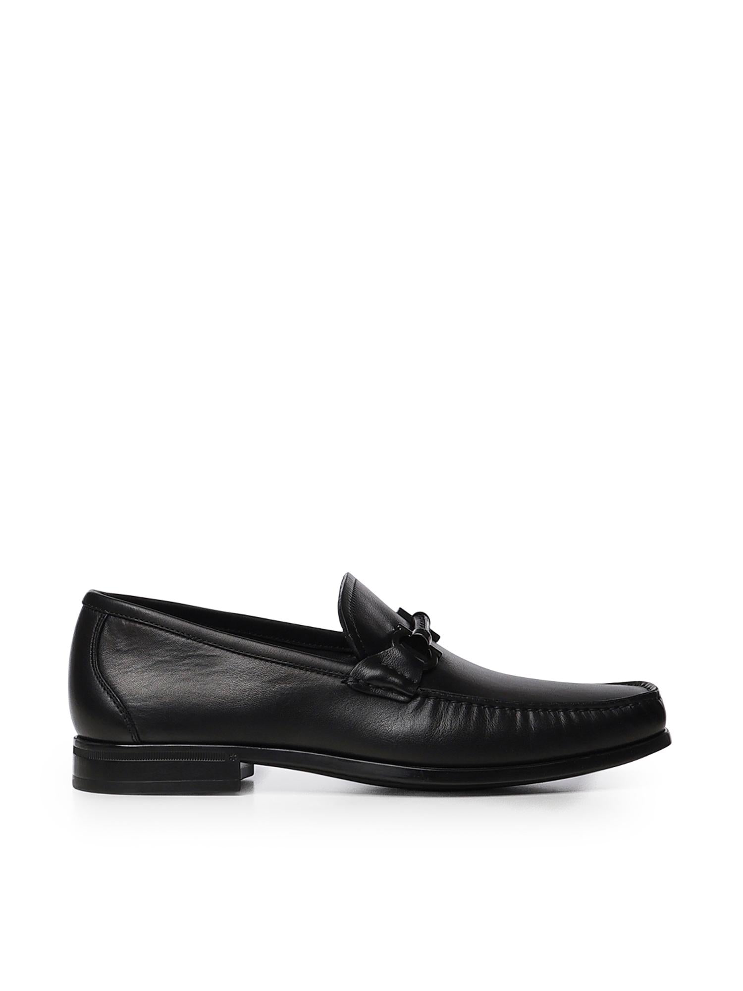 Mocassino Gancini in pelle 02A783 793315001 FERRAGAMO 